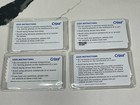Crizal Microfiber Cleaning Cloths Eyeglasses Phone Sunglasses Lot Of 4 New
