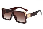 Luxury Sunglasses Retro Punk Square Frame Sun Glasses Women Vintage Designer New