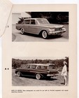 1961 Rambler Ambassador V8 Amc Press Release Photos Sedan Wagon 1960