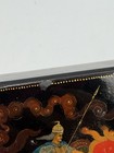 Russian Palekh Lacquer Box Signed V Stepin Ilya Muromets Vtg 1970