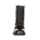 Rocky S2v Predator Rkc075 Mens Black Leather Lace Up Tactical Boots