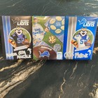 Detroit Lions 3 Box Cereal Set Frosted Flakes Rice Krispies Blue Black Limited