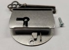 Small Right Hand Half Mortise Lock Key Drawer Cabinet Door Clock Antique Retro 