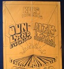 Original_2 19-66 Concert Poster-kers Radio-sac State-ussc Gym-sunland Blues Band
