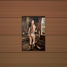 Armory Metal Sign  Gun Rack Firearms Retro Pinup Girl Metal Sign  Vintage