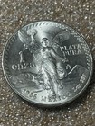 1985 Mexico Libertad 1 Oz  onza   999 Fine Silver