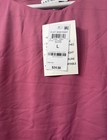 And Now This Women   s Pink Solid Basic Bodysuit  Size L Regular