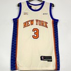Finals Patch Josh Hart  3 New York Knicks Stitched Basketball Jersey Cream S-2xl