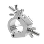 10 Pcs 1 18-1 38 Inch Truss Clamps  Aluminum Alloy Stage Truss Hooks For Dj     