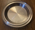 Salad Master 9  Stainless Steel Pie Pan 11  Overall Usa   Mint Condition