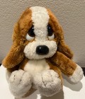 Applause Vintage Sad Sam Plush Dog 12  Basset Hound Stuffed Animal Toy