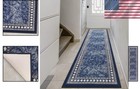 Stylish 2  X 7   Non-skid Area Runner Rug - Stain Resistant   Water Resistant