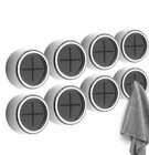 3 Pcs Self-adhesive Kitchen Towel Holder Wall Mount  No Drilling