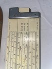 Vintage K e Keuffel   Esser 4081-3 Slide Rule W  Pickett Case Usa 1947