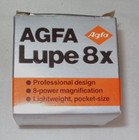 Agfa Lupe 8x-magnifier For Close-up Inspection Of Film-and More-made In Germany