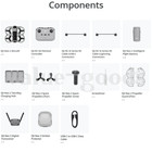  new  Dji Neo 2 Flymore Combo  rc-n3 3 Batteries  Camera Drone 