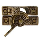Window Sash Lock In Solid Brass Victorian Vintage Style - 3 Finishes