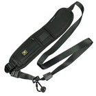 Quick Rapid Single Shoulder Sling Black Belt Black Strap For Dslr Digital Camera