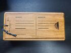 Wooden Glycine Airman Watch Box Vintage Style