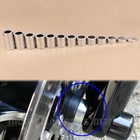 Wheel Axle Spacer Kit Id 3 4  Od 1 1 8  For Harley Dyna Softail Touring Custom
