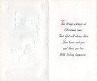 Vintage Christmas Card  Praying Girl  A Xmas Prayer  A Sunshine Card Unused