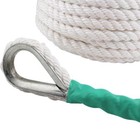 1 2 x200  Twisted Three Strand Nylon Anchor Rope Boat Thimble Boat Line Dockline