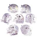 Disneyland Hong Kong Duffy   Friends 20th Anniversary Mystery 8 Pin Set 2026