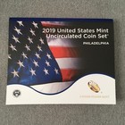 2019 Us Mint Uncirculated Coin Set  20 Coins      no W Penny     With Coa   Box