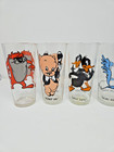 Pepsi Collectors Series Glasses 1973 And 1976 Looney Toons Set Of 7
