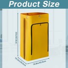 1 Pack Cleaning Cart Bag Zippered Front Replacement Janitorial Cart Thick Bag   