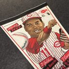Barry Larkin Cincinnatti Reds Wincraft 1997 Large Fabric Pennent 30x12 Baseball