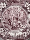 Vtg Jonroth Adams Souvenir Plate Princess Column Caverns Of Luray Virginia 10   