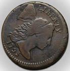 1795 Liberty Cap Large Cent - Plain Edge -  s-78  - Us 1c Copper Coin