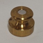 Ohaus 2 Oz Imperial Brass Balance Scale Calibration Weight Vintage