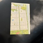 Vintage Budget Rental Car  Folding Map San Francisco 2 Sided Fits In Pocket