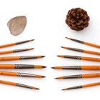 12pcs pack Paint Brushes Set Painting Art Brush For Acrylic Oil Watercolor