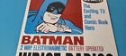Vintage Remco Wrist Radios Porcelain Sign - Batman Gas Station Service Sign
