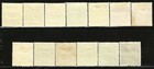 Angola  portuguese  1902  70- 82 Mint lh  Complete 2nd Surcharge Set   Vf-xf Fog