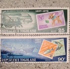 4 Togo  Used Stamp Set - Diamond - No Duplicates - Free Shipping - 7b