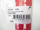 Bumperguard   Grommet Set  Head Graphene 360  Prestige Pro  16x19  Red  285209