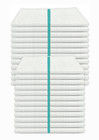 New 24 Pk 2dz Green Stripe Kitchen Cleaning Bar Towels Barmops Heavy Duty 16x19
