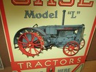 Case Model L -- Farm Tractor - Vintage Old Sign -- Dated 1992 - Shows Eagle Logo