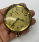 Rare Vintage Normis Swiss Auto Wind Up Car Clock Watch 8 Days   Runs Perfectly