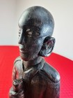8 75    Vtg Hand-carved Wood Figurine Kenya 1968 African Tribal Folk Art Sculpture