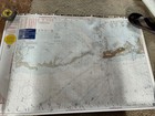 Lot Of 11- 1985- Up- 2 Sided Waterproof Charts Maps State Of Florida  Keys  Gulf
