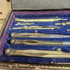 Vintage Drafting Set Engineer Tools