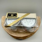 New Vintage Walt Disney Mickey   Minnie Mouse Salt   Pepper Glass Shaker Set