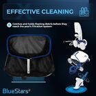 Bluestars Pro Heavy Duty Swimming Pool Leaf Skimmer   Double Layer Deep Net Bag