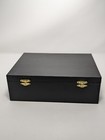 Broadway Gifts Black Baby Grand Piano Music Box With Bench And Black Case