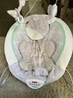 Fisher Price Safari Dreams Deluxe Bouncer  White blue Baby